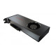 Close-up view of XFX Radeon RX 5700 8GB Core Edition Graphics Card showcasing its design and features